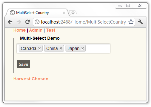 Jquery hook up button click